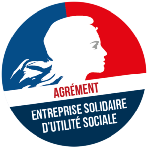 Logotype de l'agrément Entreprise solidaire d'utilité sociale